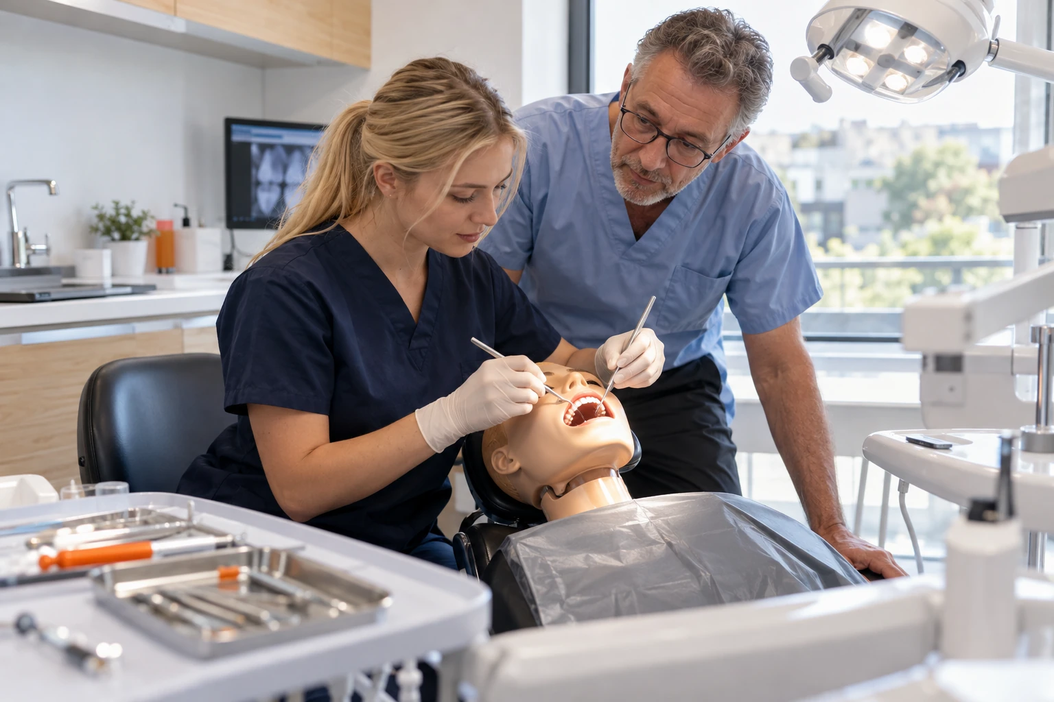 Illustrative dental education photograph.