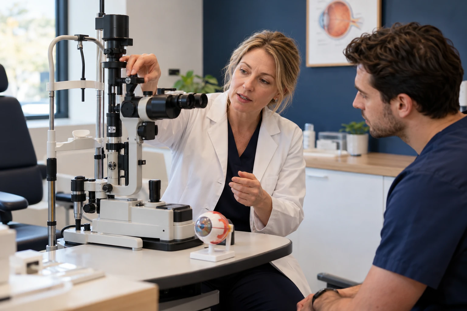 Illustrative ophthalmology education photograph.